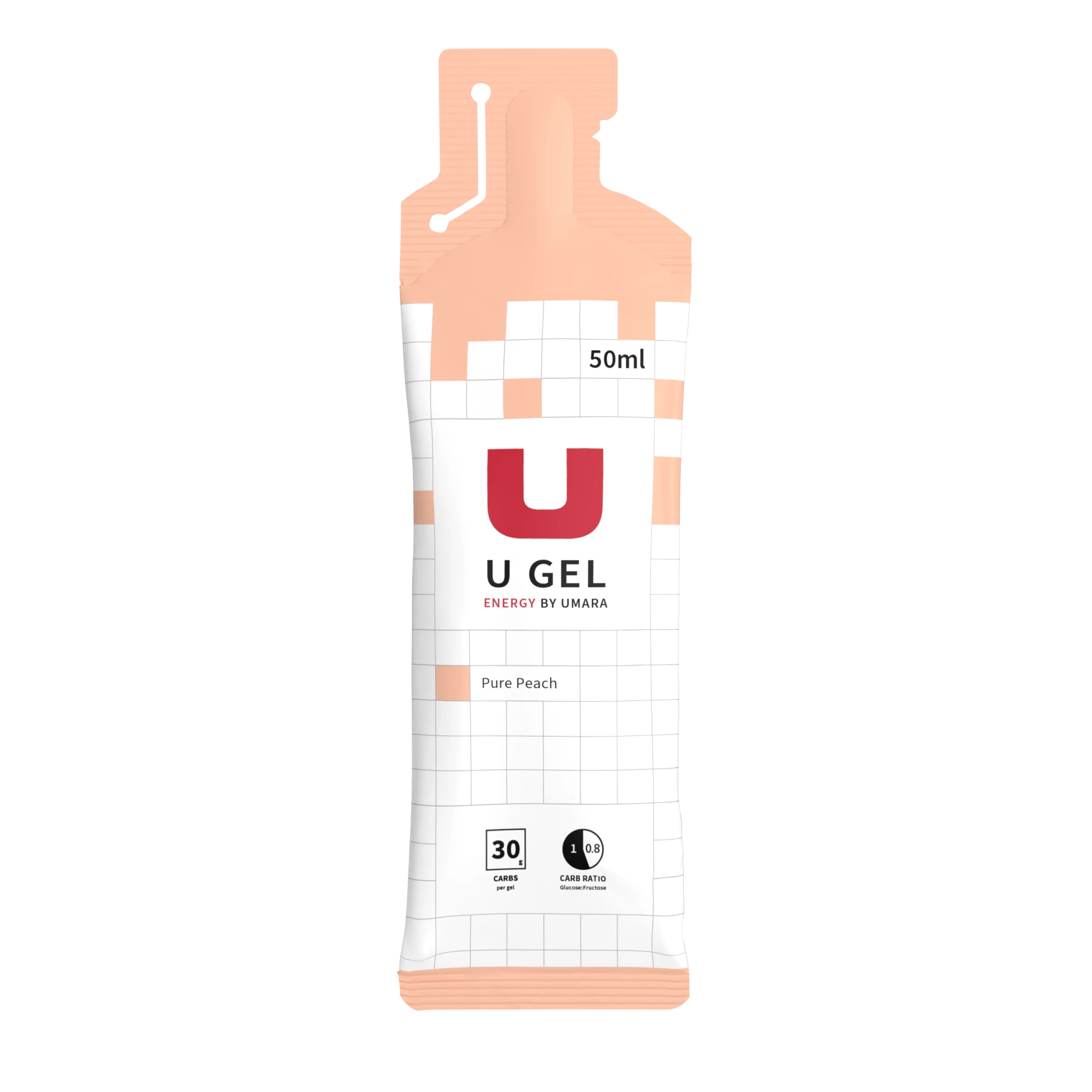 U Gel (30g Carbs) Pure Peach