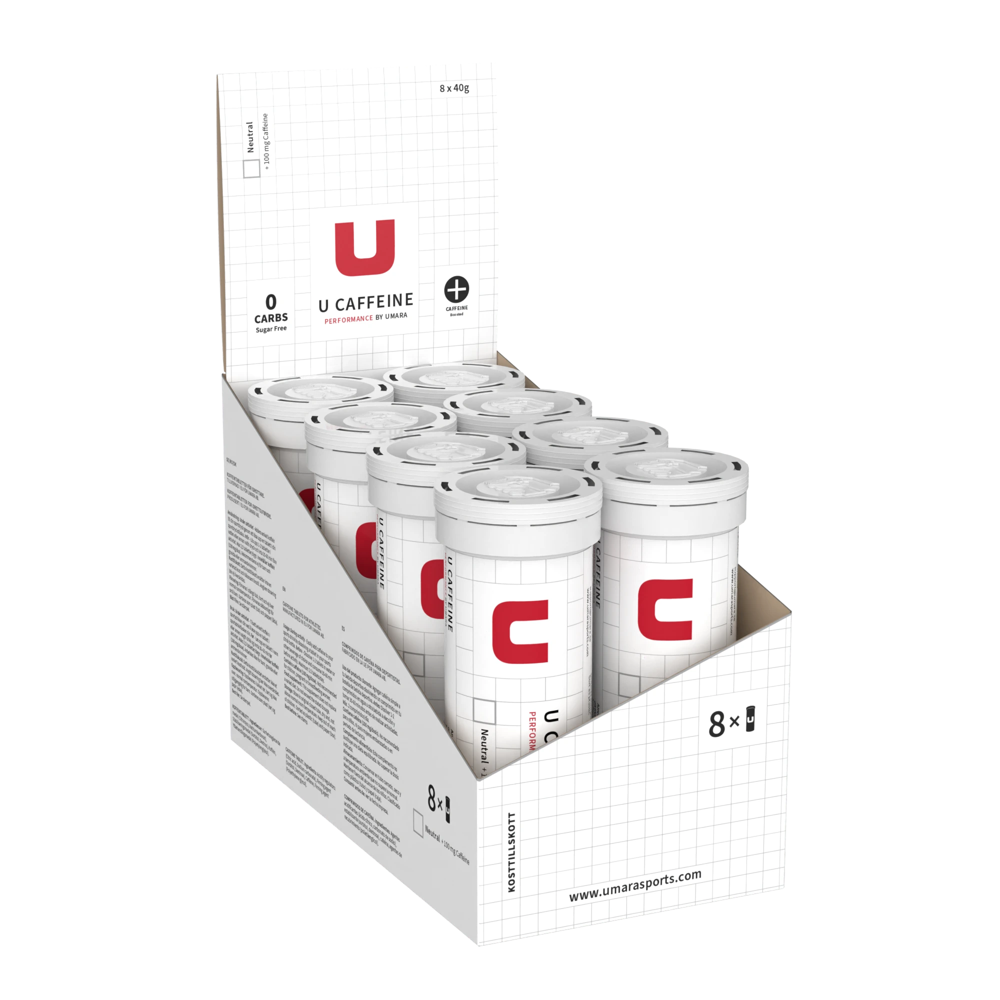 U Caffeine Brustablett 100 mg (8-pack)