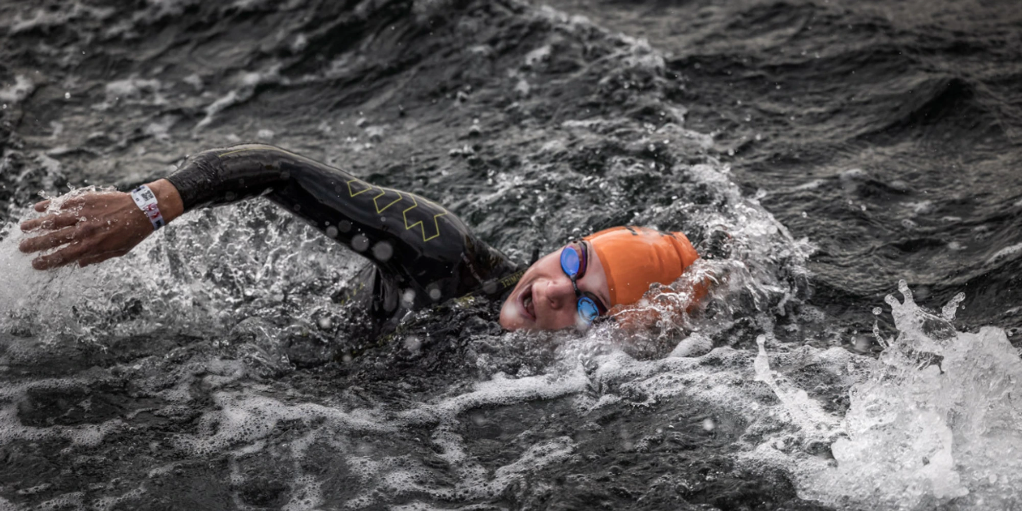 triathlet simning