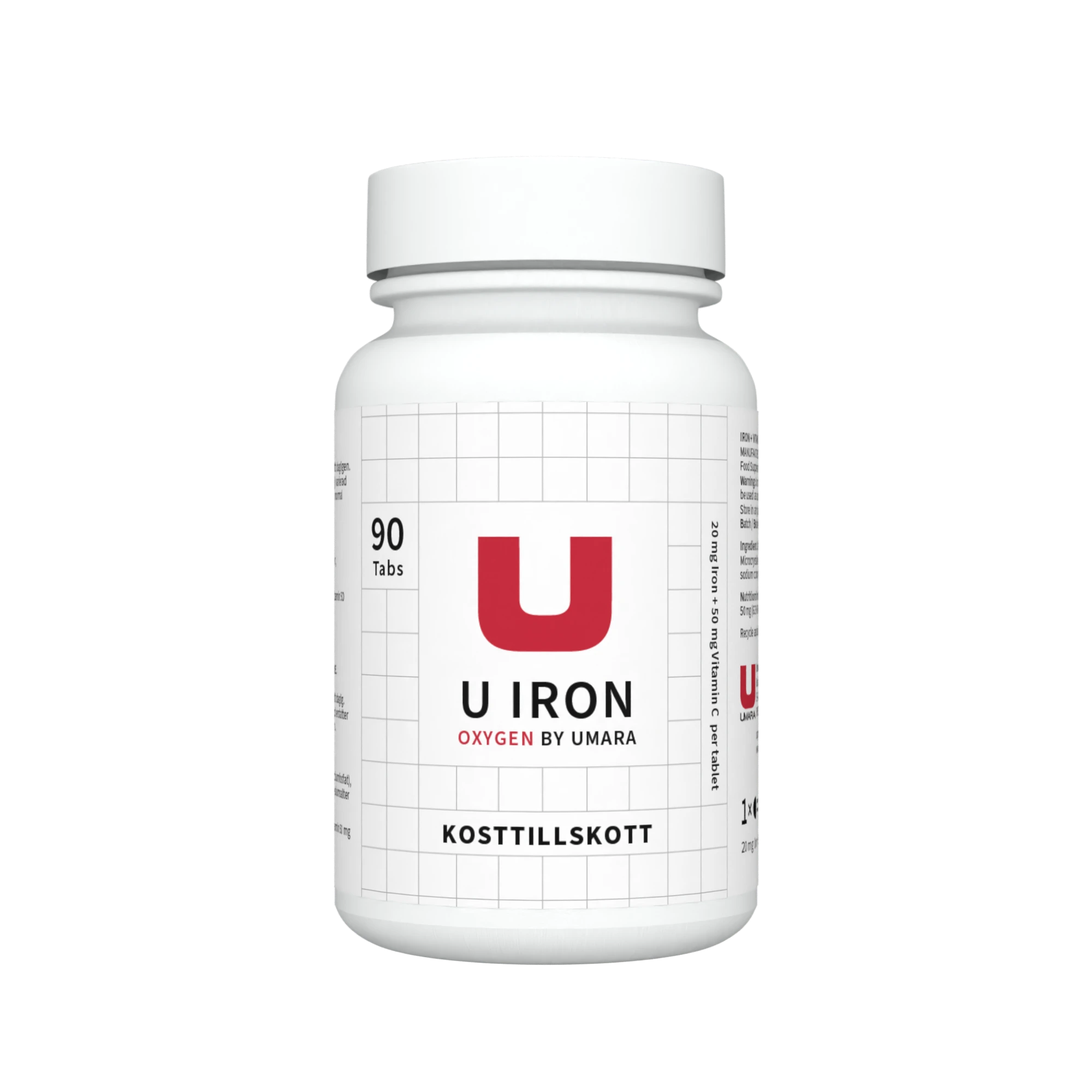 U Iron - Eisenbisglycinat (20 mg + 50 mg Vitamin C)