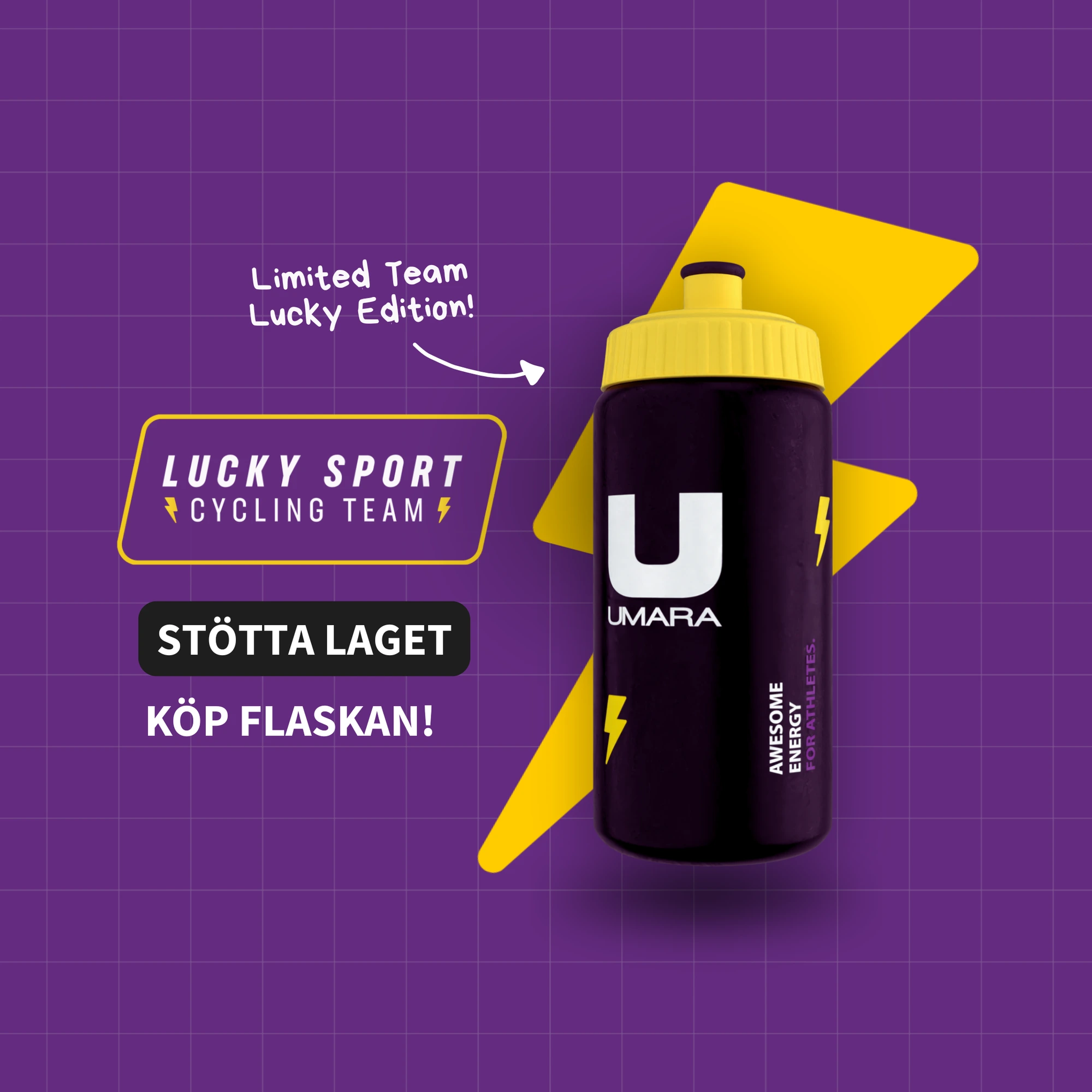 Awesome Bio-Bottle - 500 ml - Lucky Cycling Edition