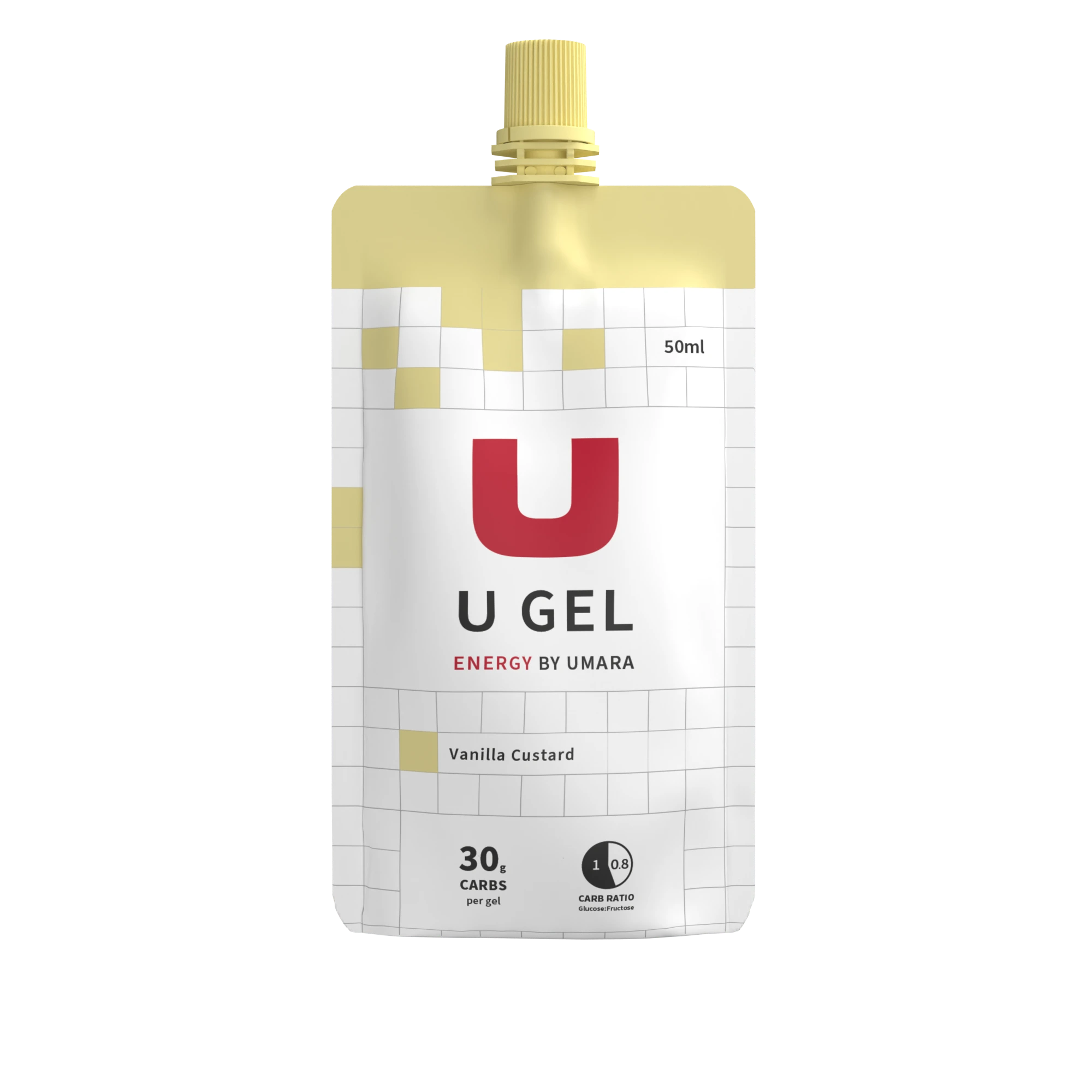 U Gel - Screw Cap (30 g Carbs) - Vanilla Sauce