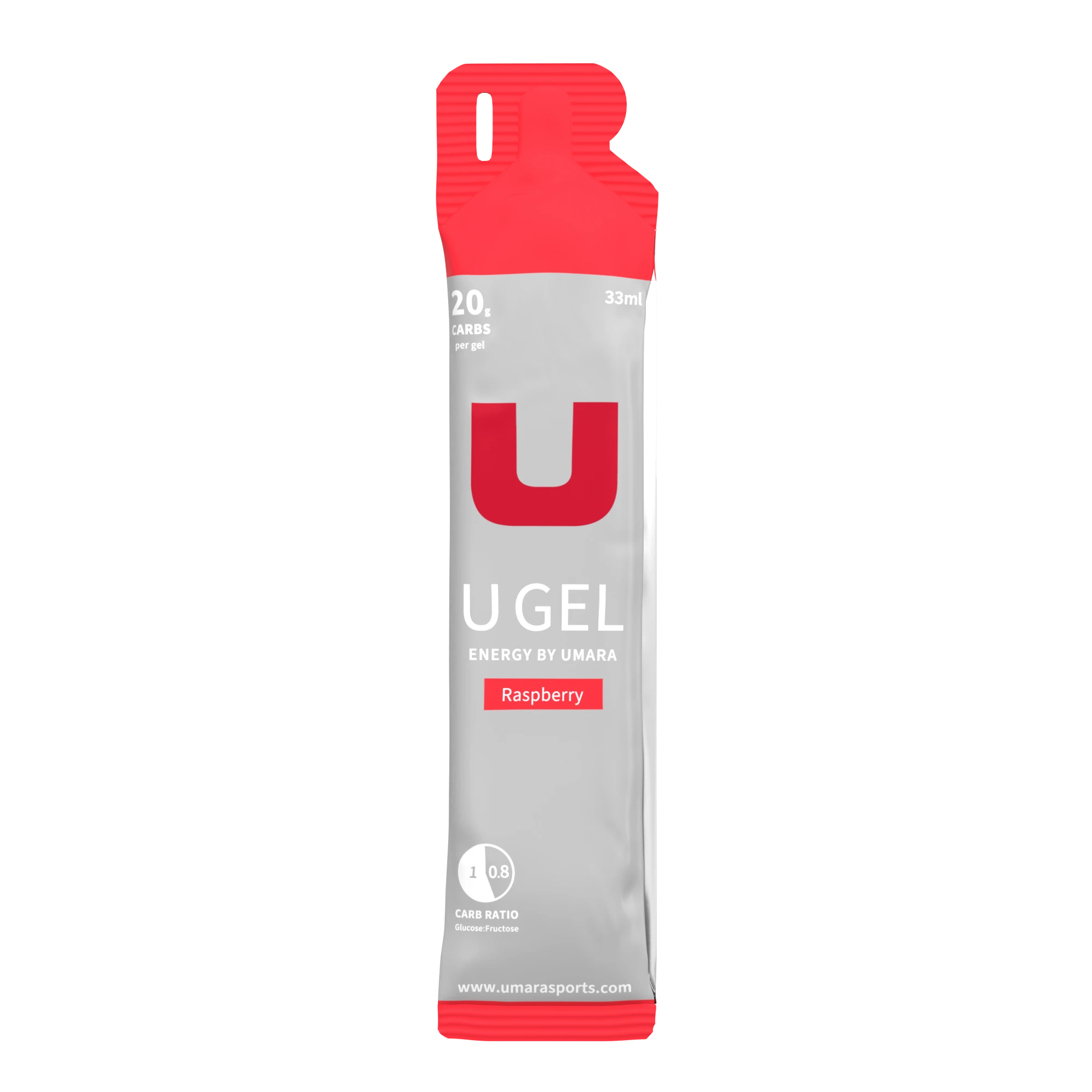 U Gel (20 g Carbs) - DISCONTINUED MODEL Raspberry