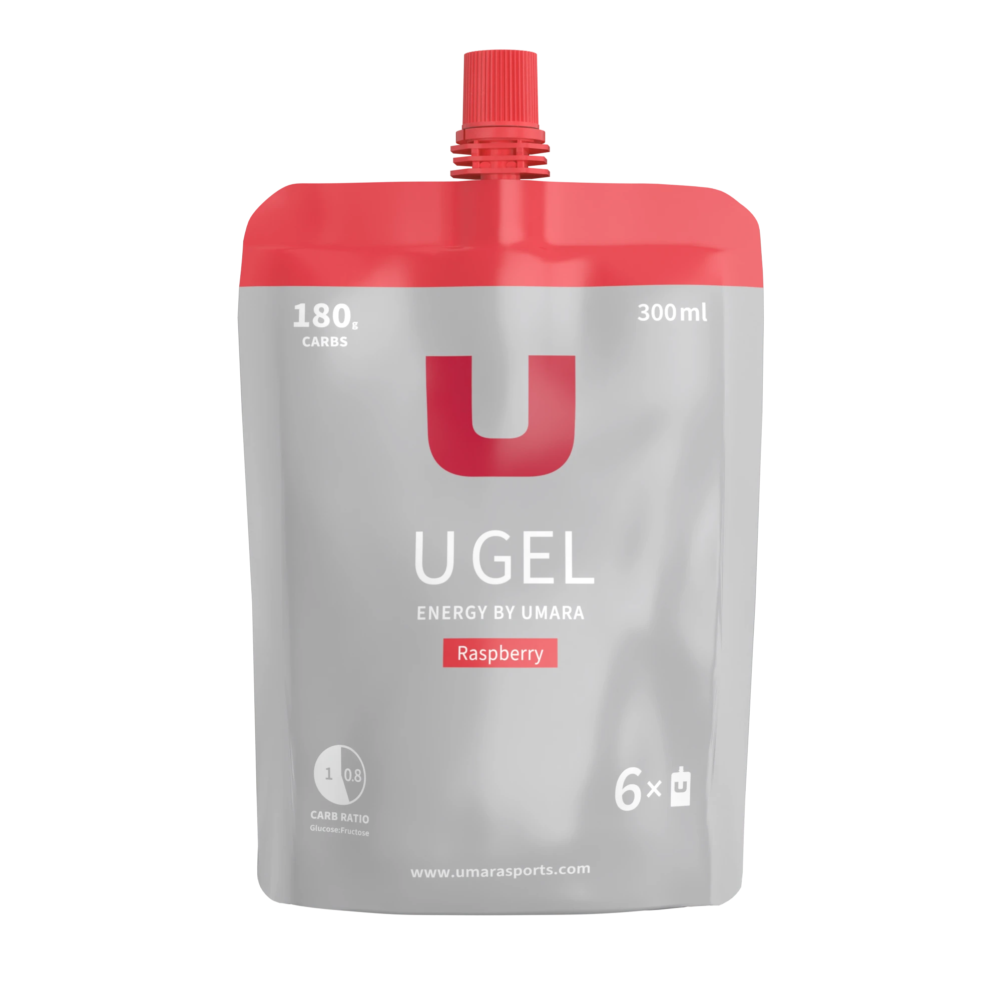U Gel - Refill (180 g Carbs) - Raspberry Refill