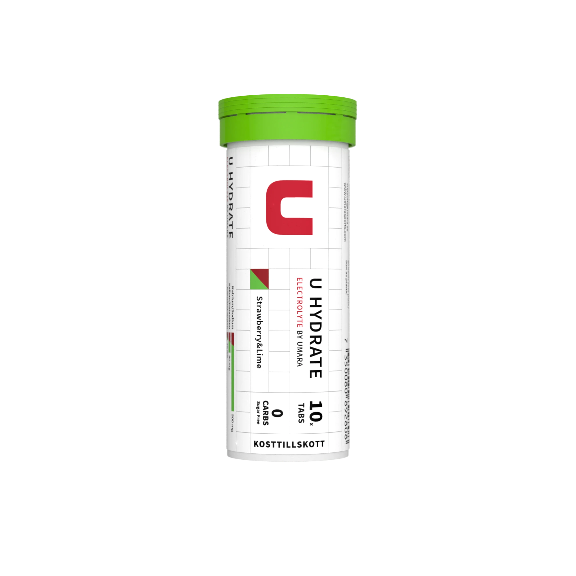U Hydrate - Erdbeere / Limette (10 Stk)