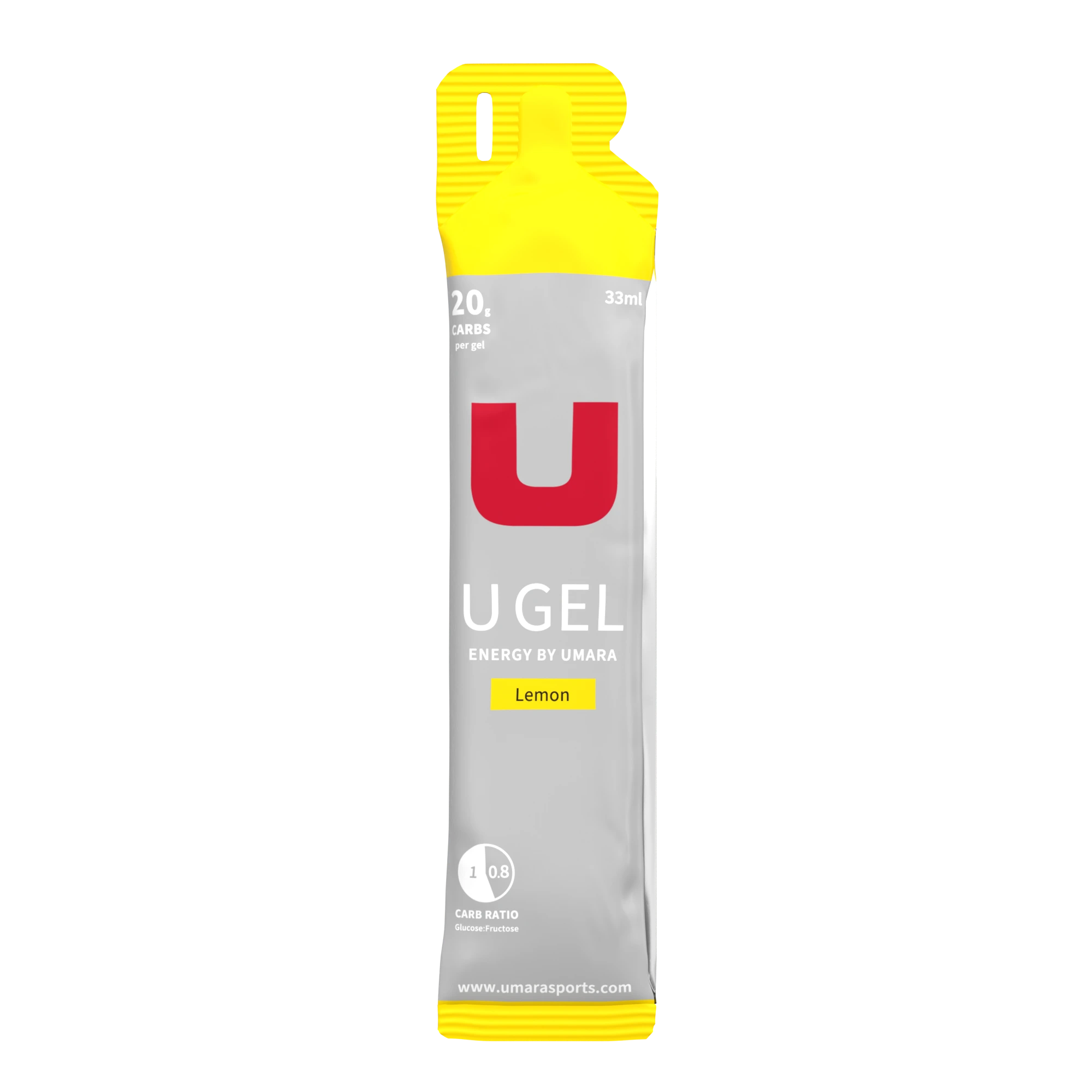 U Gel (20 g Carbs) - DISCONTINUED MODEL - Lemon