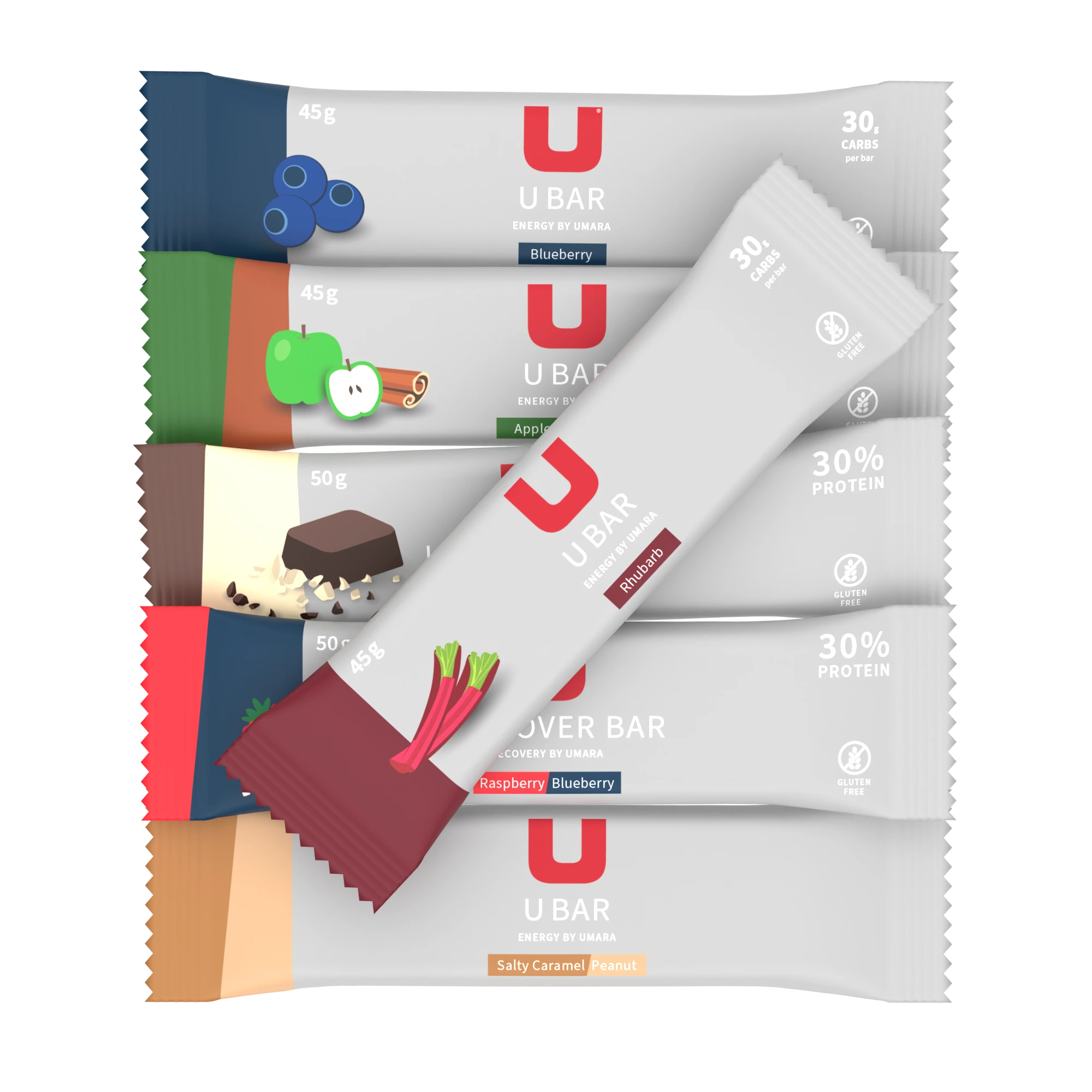 The Bar Package - 6 x Bars in Mixed Flavors