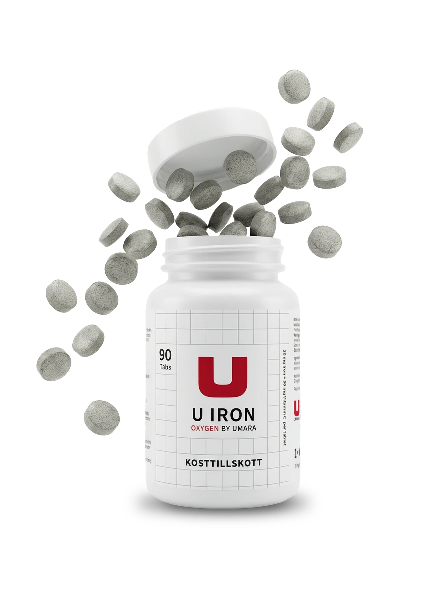 U Iron - Iron Bisglycinate (20 mg + 50 mg Vitamin C)